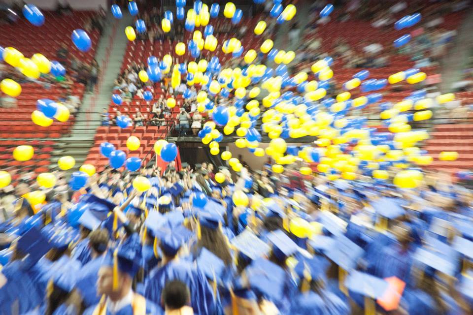 Graduation balloons