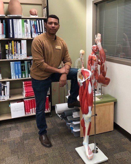 Joshua Rushing, Henderson campus library assistant