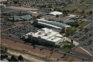 Arial photo of the CSN Cheyenne campus 