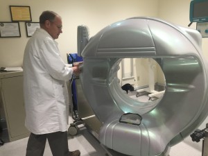Veterinary Technology Program Director Dennis Olsen says the new CT Scanner will allow students to use the latest technology in the field.