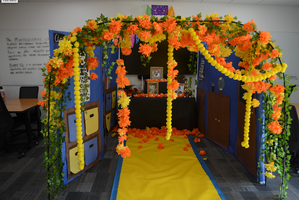 The CSN sponsored Day of the Dead altar is on display at the North Las Vegas Campus