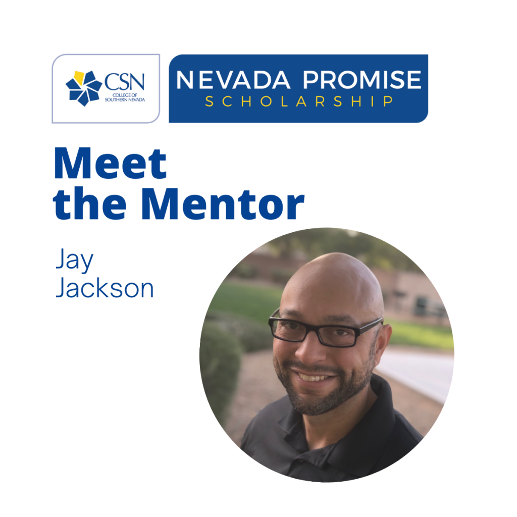 CSN Nevada Promise Mentor Jay Jackson