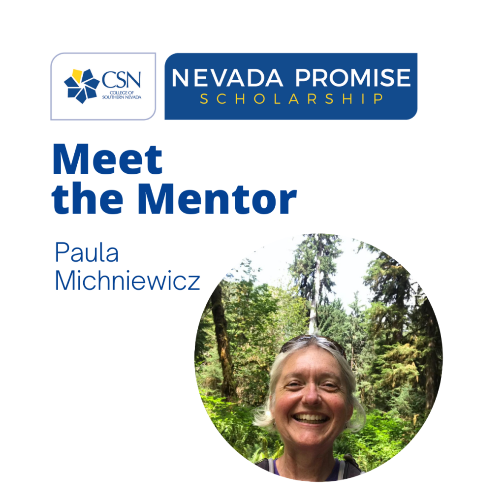 CSN Nevada Promise Mentor- Paula Michniewicz