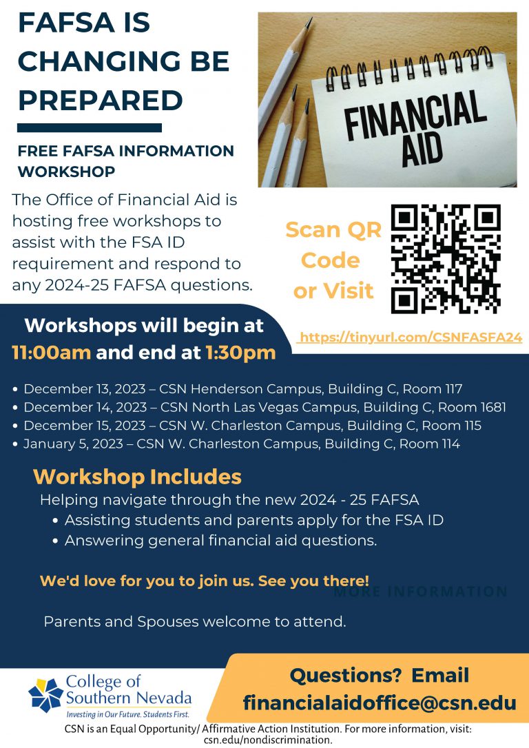 Free Application For Federal Student Aid (FAFSA) Is Changing