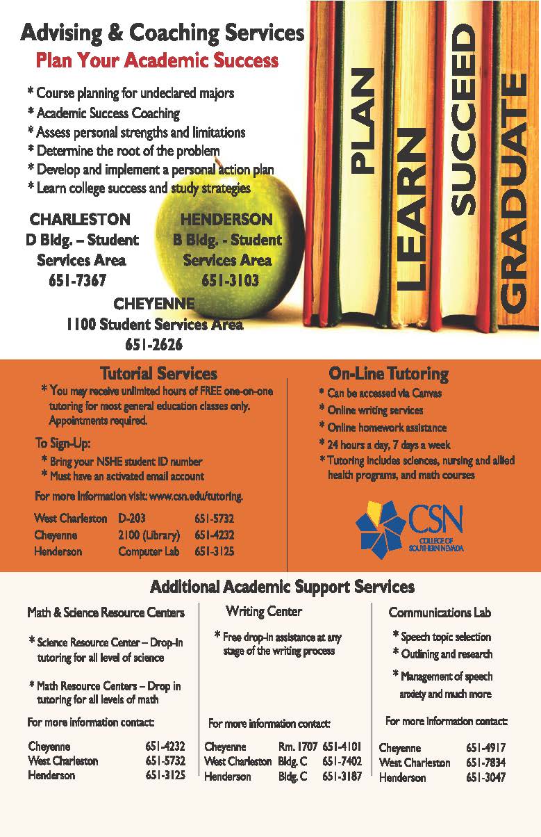 Advising Coaching Services_Apple Flyer_2013-2014